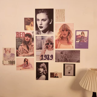 Taylor Swift Taylor Retro Dán Tường Phòng Trang Trí Tường Poster ins Phòng Ngủ Nền Dán
