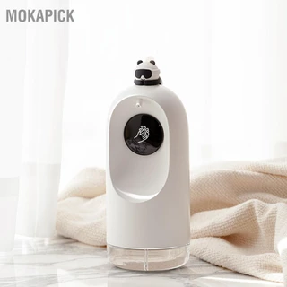 Mokapick Máy phân phối xà phòng tạo bọt tự động Gấu dễ thương Phong cách đơn giản Cảm biến thông minh cầm tay không chạm