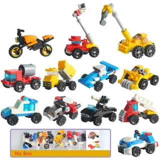 Khối xây dựng xe tải thành phố Mini Đồ chơi ô tô Lego Swat tương thích cho trẻ em Quà tặng sinh nhật cho trẻ em