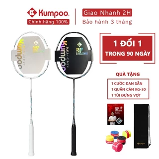 Vợt cầu lông Kumpoo K520 pro chính hãng sợi carbon 4U căng sẵn công thủ toàn diện dành cho mọi người chơi