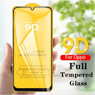 Kính cường lực miếng dán màn hình full màn 9d Cho Oppo Reno 11 F 8T 8 7 8Z 7Z 6Z 6 5 5F 4 3 Pro 2 2f 4G 5G