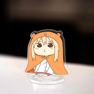 Mô hình Mini Himouto Umaru-chan Standee Chibi Manga Anime Nhật Bản Cô em gái hai mặt trang trí góc học tập cao 3cm