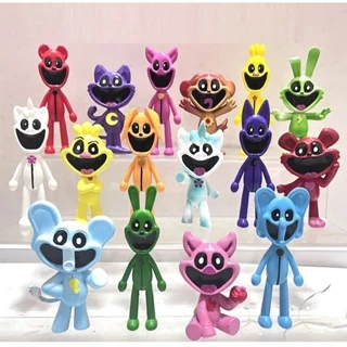 10 Chiếc Poppy Playtime 3 Mỉm Cười Critters PVC Nhân Vật Hành Động Đồ trang trí Hoạt Hình Trẻ Em Bộ Sưu Tập Anime Để Bàn Trang Trí