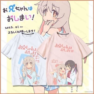 Anime Áo Thun Onimai: I 'm Now Your Sister Tay Ngắn Top Tee Cosplay Oyama Mahiro Graphic Unisex Áo Sơ Mi Rời Thường Ngày