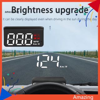 [Am] Màn hình hiển thị đầu lên M3 Tương thích HD Màn hình hiển thị Plug and Play ABS Hud Head-up Display Projector cho ô tô