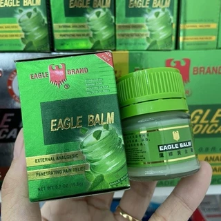 Dầu Cù Là Xoa Bóp Xanh Con Ó Eagle Balm 19.8g