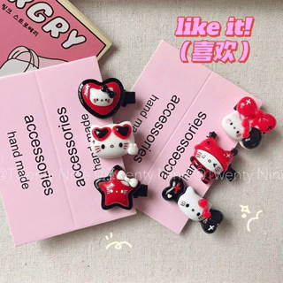 Hoạt Hình Dễ Thương Hello Kitty Kẹp Tóc Mèo Đáng Yêu Móng Vuốt Kẹp Tóc Thời Trang Bé Gái Phụ Kiện Tóc Quà Tặng Tiếp Liệu