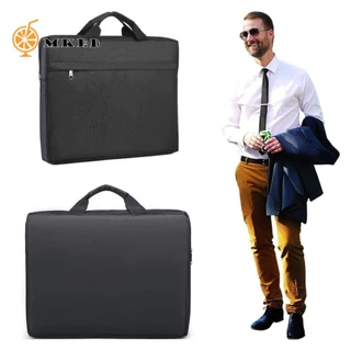 Mkeb Business Briefcases, Túi xách Tài liệu Nam Cặp, Túi xách Túi đựng hồ sơ màu đen dày bền Túi đựng tài liệu kinh doanh Tote Bolsas Nam