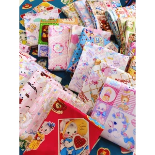 Showa Hoạt Hình Mèo Dễ Thương Vải Và Hươu Vải 100% Cotton Vải May Quần Áo Trẻ Em Chắp Vá Quilting DIY Needlework