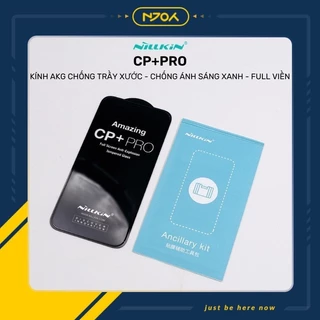 Kính Cường Lực Trong Suốt Full Viền Chống Trầy Xước Cho Điện Thoại iPhone 15 14 13 12 11 Pro Max Nillkin Cp+Pro Njoyshop