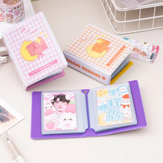 Dễ Thương Chanh 40 Khe Album Ảnh 3 Inch Thần Tượng Photocard Bộ Sưu Tập Sách Thời Trang Hàn Quốc Bao Lomo Đựng Thẻ Người Tổ Chức Lưu Trữ