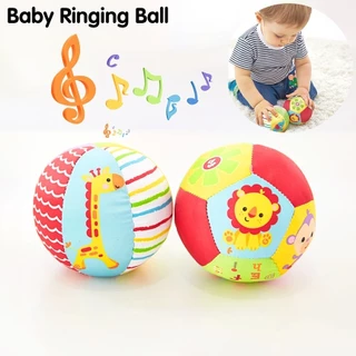 Bóng tập luyện cho bé Bóng động vật Vải Bóng Jingle Toy