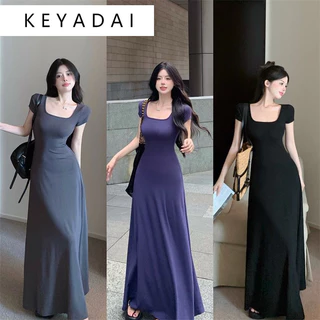 KEYADAI Chic váy nữ Đầm Body Cho thời váy Trendy Fashion Cute Phong cách WLQ23A0BGP 5Z240130