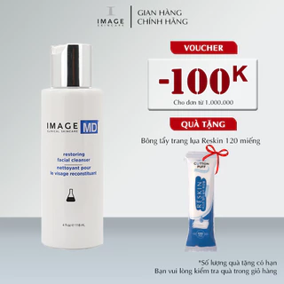 Sữa rửa mặt Image Skincare MD Restoring Facial Cleanser làm sạch trẻ hóa da 118 ml