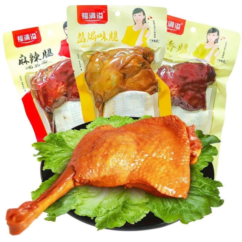 Đùi Vịt Nướng Cay Nguyên Chiếc Lớn Tứ Xuyên Đùi Vịt Góc Tư Siêu To Đồ Ăn Vặt Nội Địa Trung Đùi Vịt Tẩm Gia Vị Nướng Muố