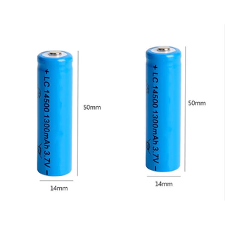 (GIÁ SỈ) Pin lithium - Pin sạc - Pin AA số 5 14500 3.7V 1300mAh