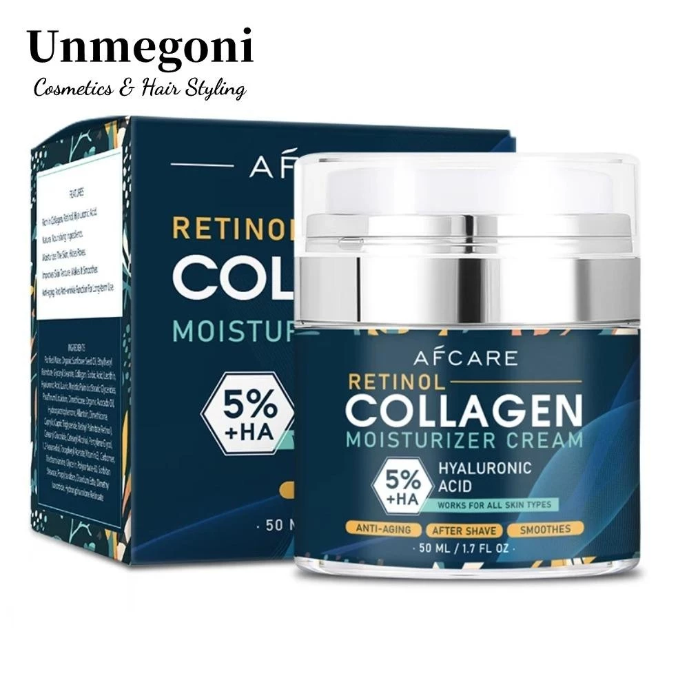 Unmegoni Kem Collagen, Chống Lão Hóa Phai Màu Sắc Hyaluronic Lotion, Sửa Chữa Da Khô Hiệu Quả Nâng Làm Săn Chắc Tự Nhiên Kem Dưỡng Ẩm Nam