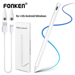 Fonken Đa Năng Điện Dung Hoạt Động Stylus Màn Hình Cảm Ứng Bút Thông Minh Cho iOS Android Windows Điện Thoại Bút Chì Vẽ Máy Tính Bảng Điện Thoại Thông Minh