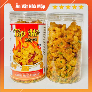 Tóp Mỡ Cháy Tỏi Thơm Thơm, Cay Cay Hủ 250g