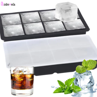 4 / 6 / 8 / 18 / 33 Lưới Vuông Tròn Kim Cương Đá Khuôn Silicon Tiệc Whisky Cocktail Uống Lạnh DIY Ice Cube Sáng Tạo Có Thể Tái Sử Dụng Nhà Máy Làm Đá