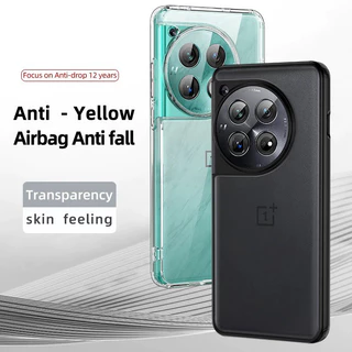 Dành Cho OnePlus 12 12R 11 11R 10T 10 Pro 5G Siêu Mỏng Chống Va Đập TPU Ốp Lưng Cứng PC Trong Suốt Vỏ