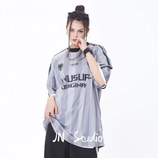 JN Studio áo phông áo thun nữ croptop baby tee Stylish Xu hướng hàn quốc Vintage MTX2430QS8 13Z240327