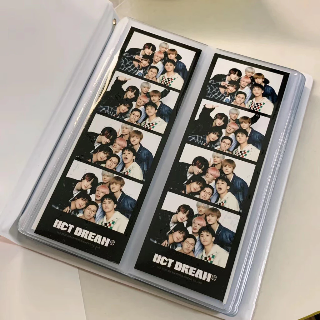 INS 4 Lưới Dải Ảnh Album 6inch Thần Tượng Photocard ALBUM PHOTOSTRIP//ALBUM ĐỰNG ẢNH 🩵4Cut, photostrip, ảnh chụp lấy ngay