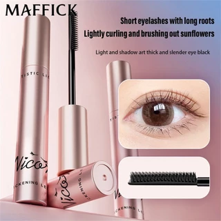 Mascara không thấm nước Màu nâu nhẹ nhàng, cong dài không dễ bị lem Lớp trang điểm lâu trôi Màu đen tự nhiên [bluey]