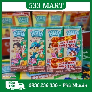 [LỐC 4 HỘP] Sữa KUN có thạch 170ml