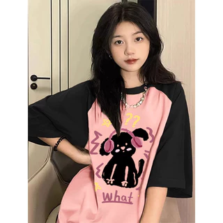 Nrvp Thương Hiệu Mới 100% Cotton Áo Thun Nữ Tee Baggy Nam Nữ Baggy Tròn Unisex Cổ Rời In Áo Độc Đáo 3 / 26