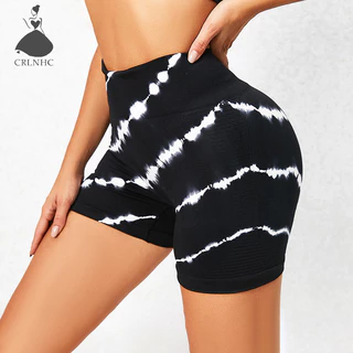 Crlnhc Peach Buttocks Legging Nữ Gợi Cảm Scrunch Mông Tập Gym Thể Thao Quần Short Tập Luyện Chặt Quần Yoga Shapewear Tummy Control Bottoms vn