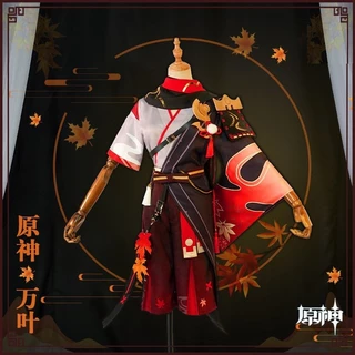 Genshin Tác Động Kaedehara Kazuha cosplay cos Quần Áo Inaba C Trọn Bộ Samurai Nam Trò Chơi Anime Trang Phục