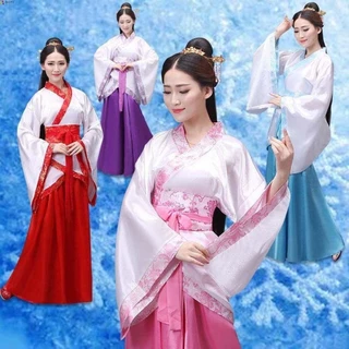 Leota Trung Quốc Cổ Đầm, Trang Phục Cổ Tích Phương Đông Cổ Tích Công Chúa Hanfu Trung Quốc Váy, Cosplay Nhiều Màu Sắc Trung Quốc Vải Thêu Hoa Trang Phục Trung Quốc Nữ