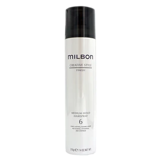 Keo xịt tạo kiểu và cố định kiểu tóc Milbon Medium Hold Hairspray 6 210g | Nguyet Le |