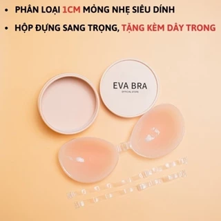 Dán Ngực Silicon Eva Cao Cấp Full Hộp Mút Độn 1cm-3cm Chính Hãng Eva