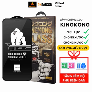 Kính cường lực iphone Kingkong, cường lực iphone 6 6s 7 8 7plus 8plus x xs xsmax 11 12 13 14 pro promax PKSAIGON