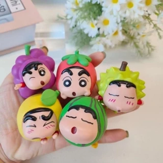 Bút Chì Trái Cây Shin-chan Hành Động Các Bức Tượng Nhỏ Hoạt Hình Dễ Thương Mô Hình Búp Bê Effigy Để Bàn Trang Trí Đồ Chơi Quà Tặng Sinh Nhật Cho Bé Trai Bé Gái