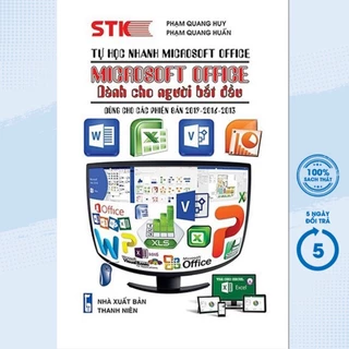 Sách - Tự Học Nhanh Microsoft Office - Microsoft Office Dành Cho Người Bắt Đầu - STK1
