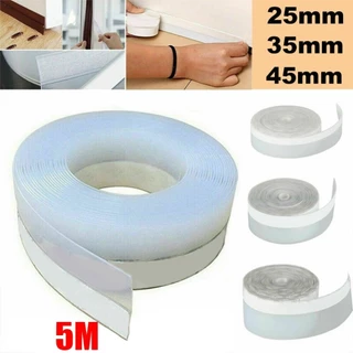 NEW>>Door Seal Seal Strip Silicone Soundproof Tape Weather 1 Roll 5M Casement Door