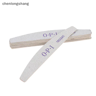 Chenlongshang 10 Cái / lốc Tập Tin Móng Tay Chuyên Nghiệp Đệm Móng Tay 180 / 240 Tập Tin Móng Tay EN