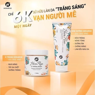 Kem Dưỡng Da Body, Kem Chống Nắng HERARISE BODY CREAM, Trắng Da Dưỡng Thể Toàn Thân Chống Tia UV5