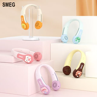 SMEG Quạt treo cổ lười biếng di động thể thao ngoài trời Quạt sạc USB