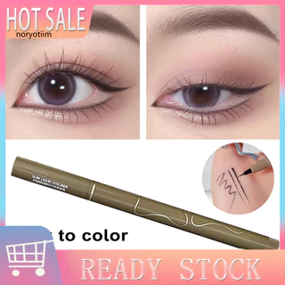 Nor Makeup Studio Eyeliner Bút kẻ mắt chống nước Bút kẻ mắt lâu trôi Chống nhòe Dễ dàng áp dụng Phụ kiện trang điểm yêu thích dành cho nữ Đông Nam Á