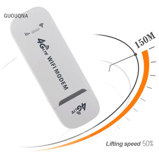 Guouqna 4G LTE USB Modem Dongle 150Mbps Bộ chuyển đổi mạng không dây WiFi mở khóa Laptop BASL