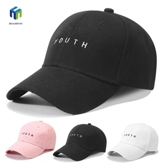 HEALMEYOU Mũ Bóng Chày Nam Đơn Giản Có Thể Điều Chỉnh Cotton Snapback Hop Hip Mũ Chống Nắng Mũ Golf Phong Cách Hàn Quốc Mũ