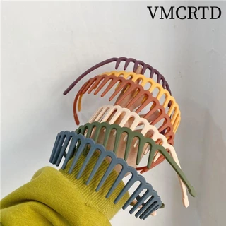 Vmcrtd Tóc Hoop Nam Phụ Kiện Tóc Đen Sóng Tính Khí Băng Đô