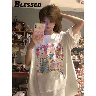 Blessed áo phông áo thun nữ croptop baby tee Cute Minimalist Trendy Thể thao WCS2430GPT 13Z240327