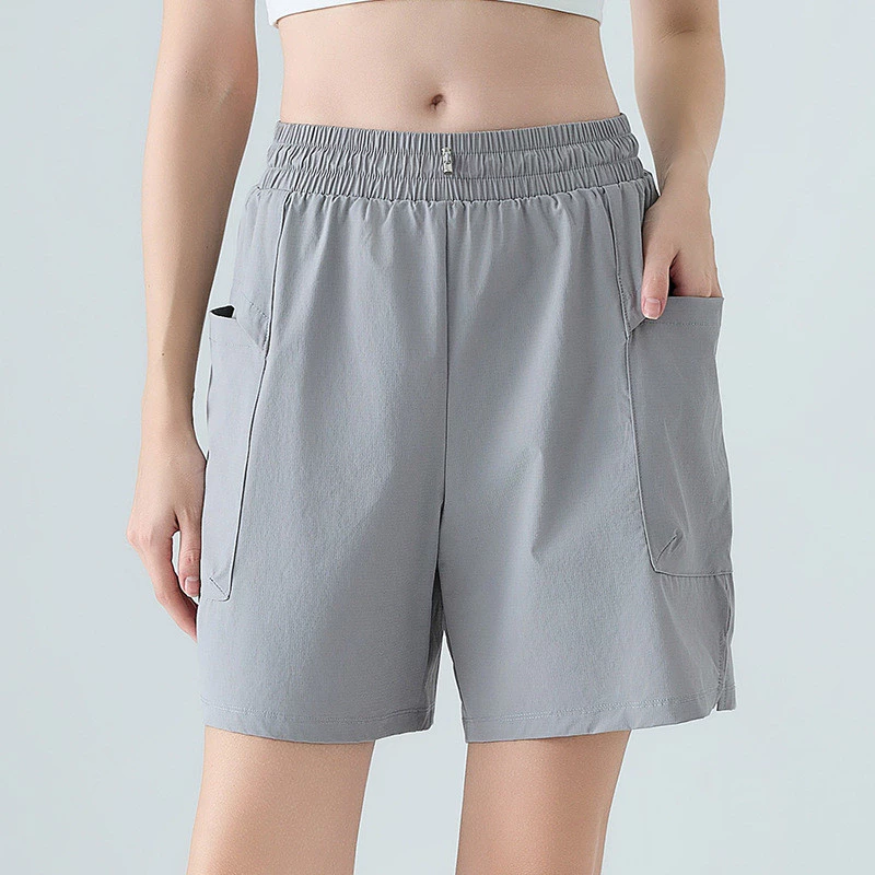 Wmuncc 2026 Tập Yoga Mới Chạy Bộ Thể Thao Quần Short Nữ Rời Nhanh Khô Thoáng Khí Ngoài Mặc Cao Cấp Cấp Năm