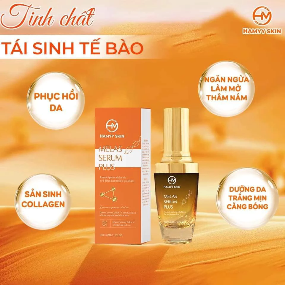 [Chính Hãng] Serum Melas Plus - Serum Nám, tinh chất nám tái sinh tế bào