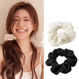 Phụ Nữ Dễ Thương Scrunchies Dày Tóc Cho Bé Gái Đuôi Ngựa Giá Đỡ Dây Cao Su Dây Buộc Tóc Lớn Phụ Kiện Tóc